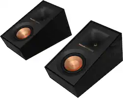 Klipsch - Reference Series 4" 100-Watt Passive 2-Way Height Channel Speakers (Pair) - Black - Front_Zoom