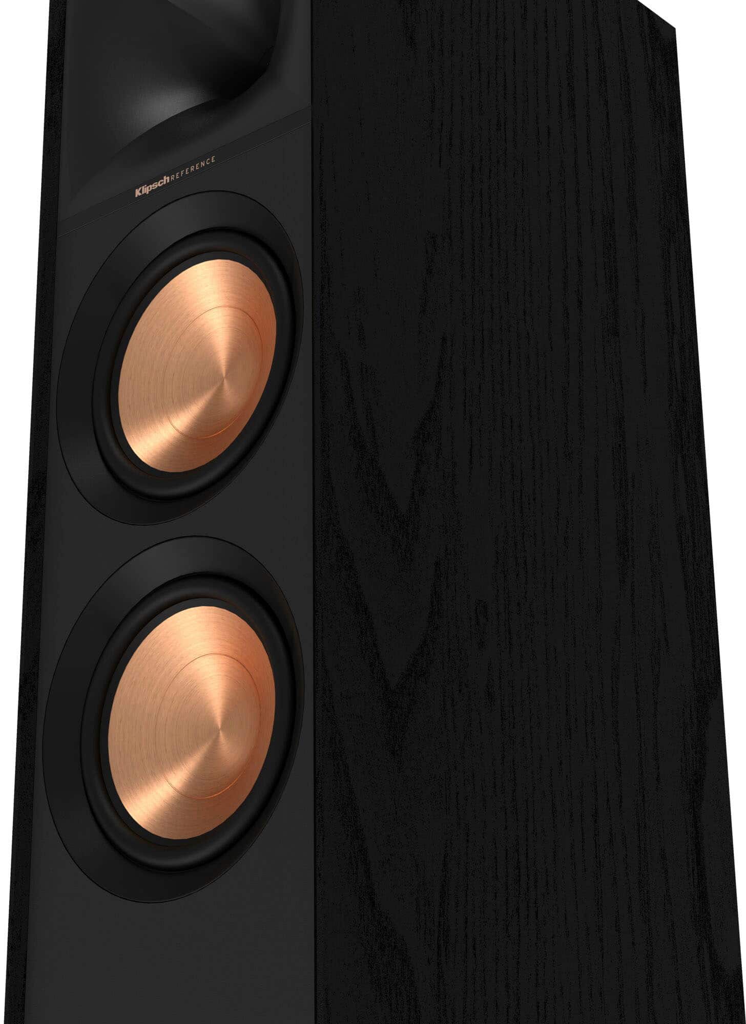 Alt View 14. Klipsch - Reference Series Dual 6-1/2" 400-Watt Passive 2-Way Floor Speaker (Each) - black.