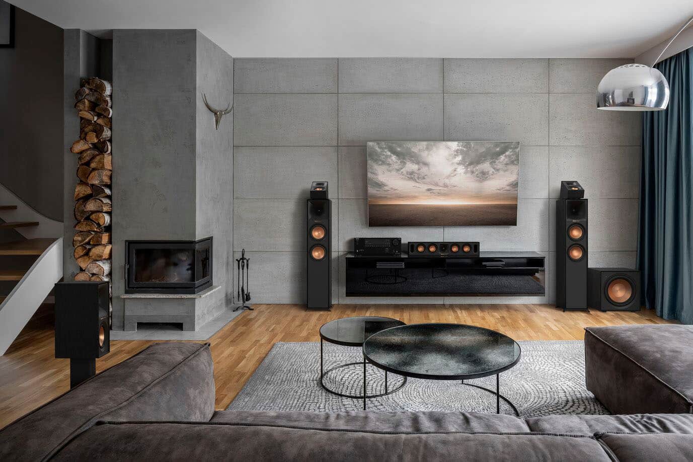 Alt View 16. Klipsch - Reference Series Dual 6-1/2" 400-Watt Passive 2-Way Floor Speaker (Each) - black.