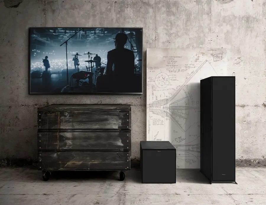 Alt View 14. Klipsch - Reference Series 10" 150W Powered Subwoofer - Black.