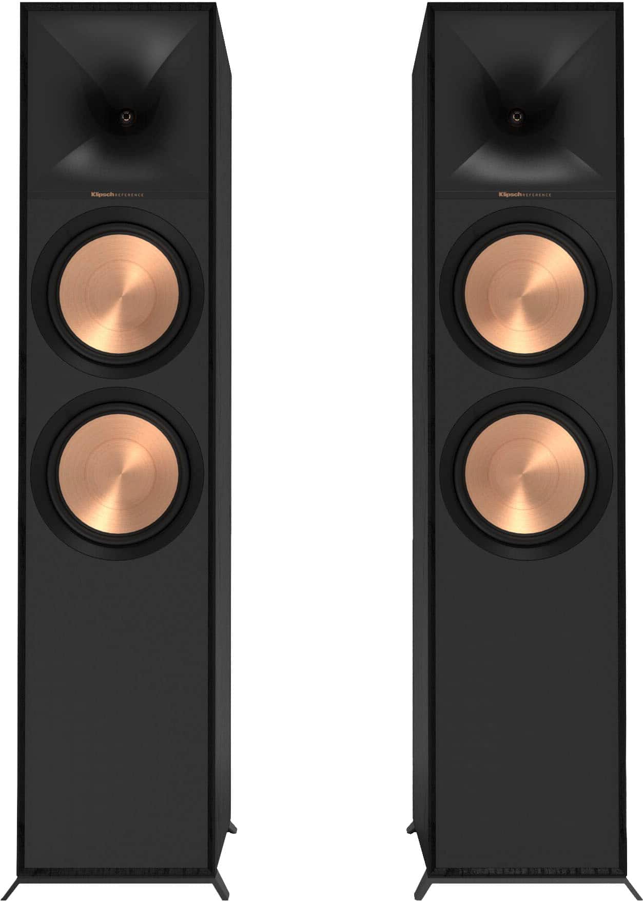 Alt View 12. Klipsch - Reference 800 Series Dual 8" 600-Watt Passive 2-Way Floor Standing Speaker (Each) - black.
