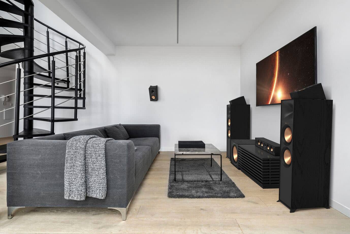 Alt View 17. Klipsch - Reference 800 Series Dual 8" 600-Watt Passive 2-Way Floor Standing Speaker (Each) - black.