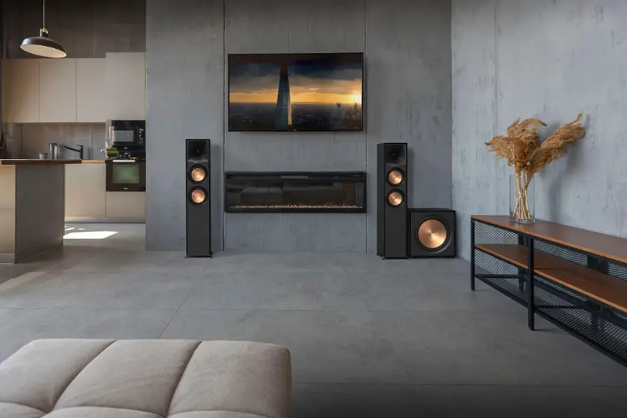 Alt View 12. Klipsch - Reference Series 12" 400W Powered Subwoofer - Black.