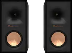 Front. Klipsch - Reference Series 5-1/4" 340-Watt Passive 2-Way Bookshelf Speakers (Pair) - Black.