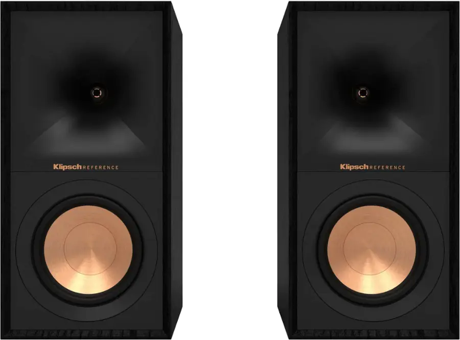 Alt View 12. Klipsch - Reference Series 5-1/4" 340-Watt Passive 2-Way Bookshelf Speakers (Pair) - Black.