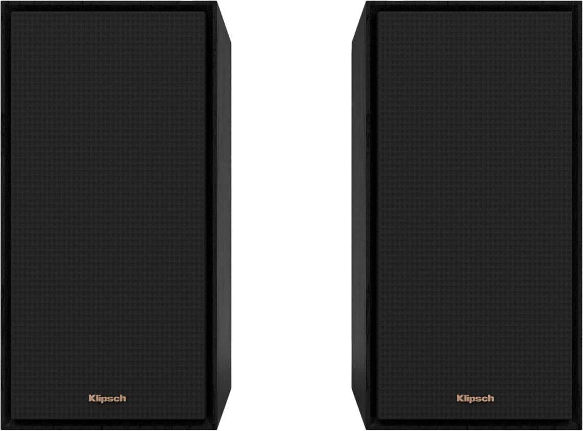 Alt View 13. Klipsch - Reference Series 5-1/4" 340-Watt Passive 2-Way Bookshelf Speakers (Pair) - Black.