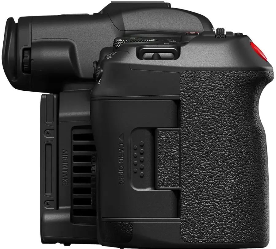 Alt View 14. Canon - EOS R5 C  8K Video Mirrorless Cinema Camera with RF 24-105mm f/4 L IS USM Lens - Black.