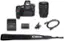 Left. Canon - EOS R5 C  8K Video Mirrorless Cinema Camera with RF 24-105mm f/4 L IS USM Lens - Black.