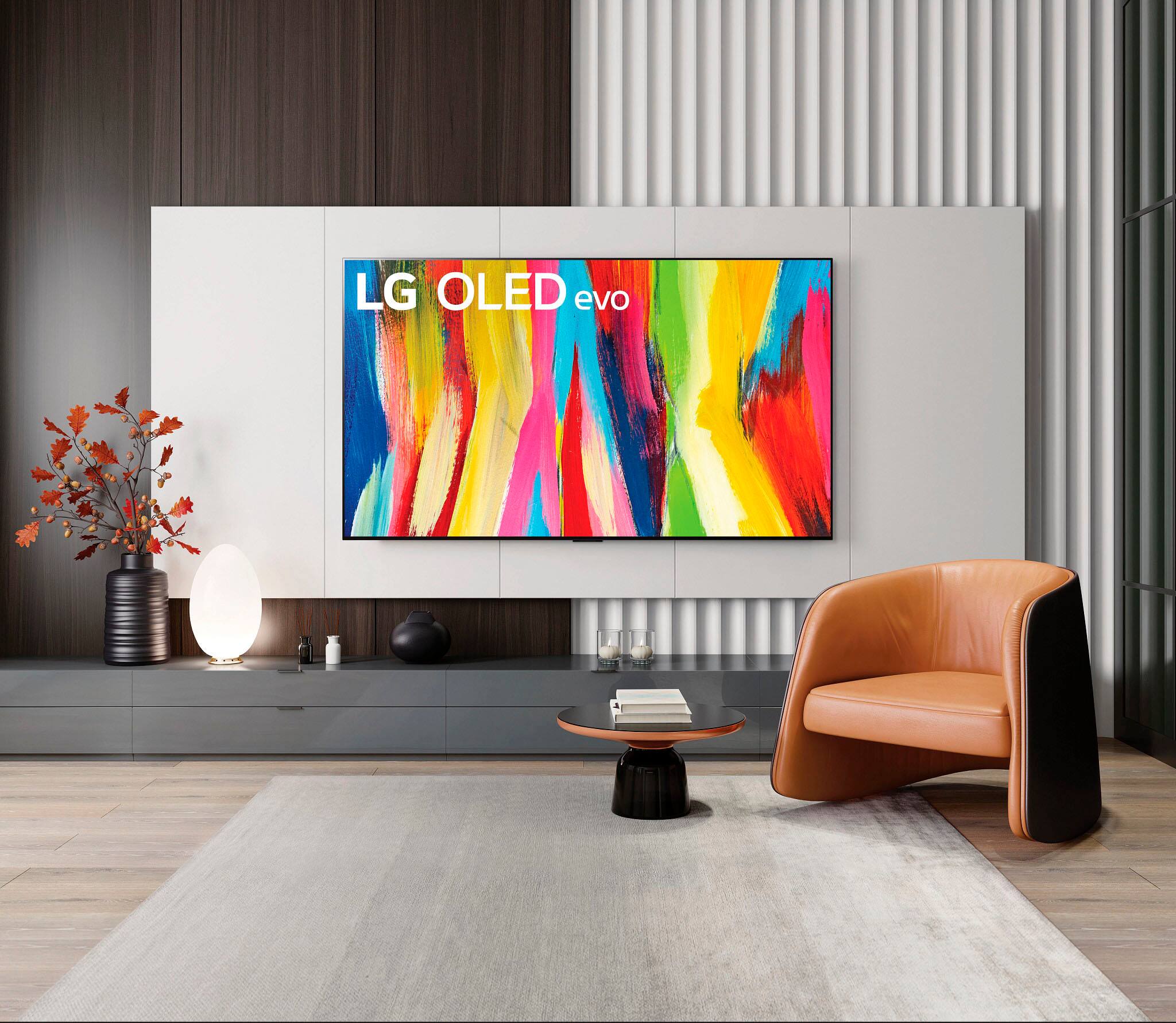Alt View 24. LG - 83" Class C2 Series OLED evo 4K  UHD Smart webOS TV - Dark Silver.