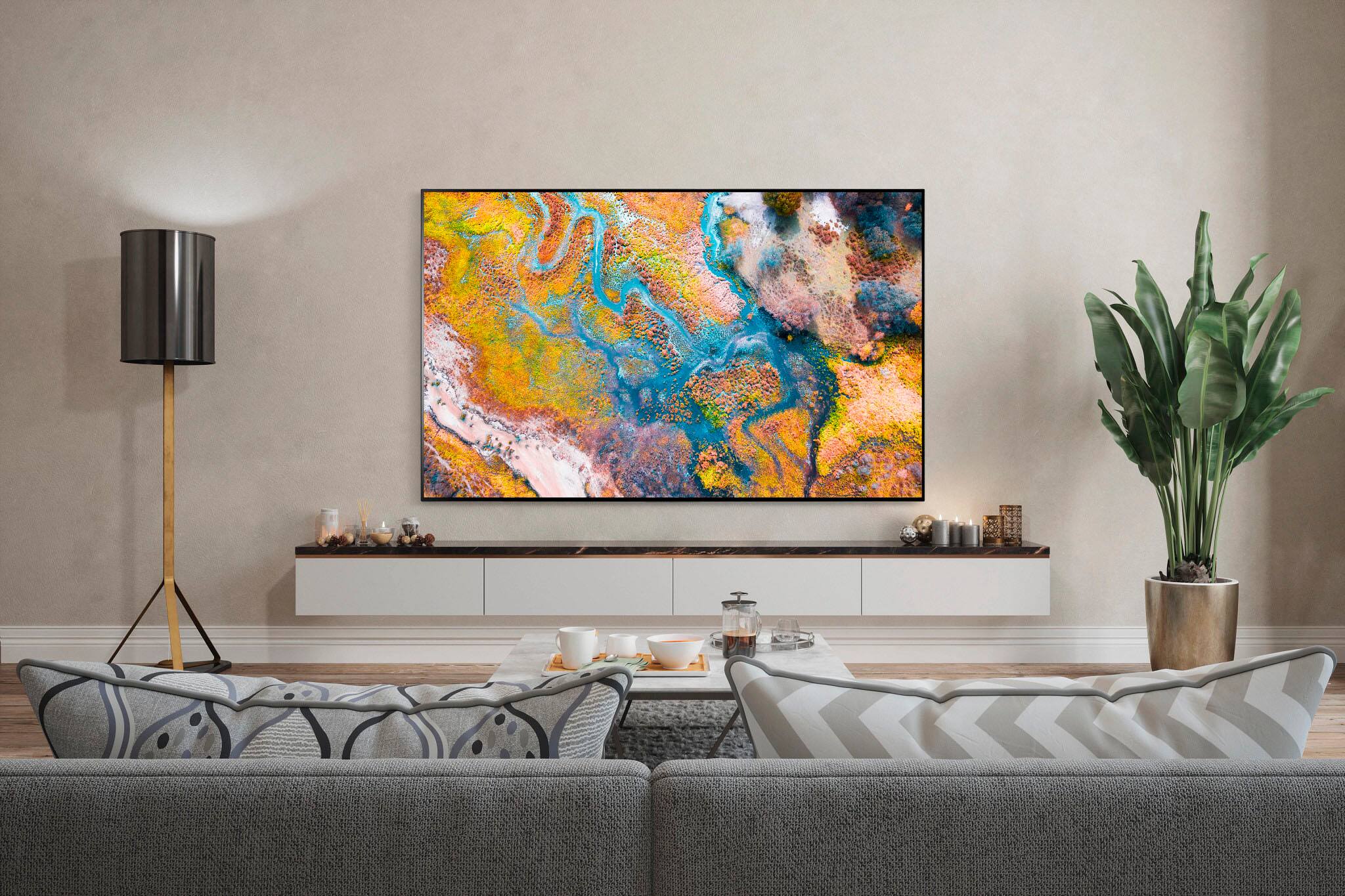 Alt View 26. LG - 83" Class C2 Series OLED evo 4K  UHD Smart webOS TV - Dark Silver.