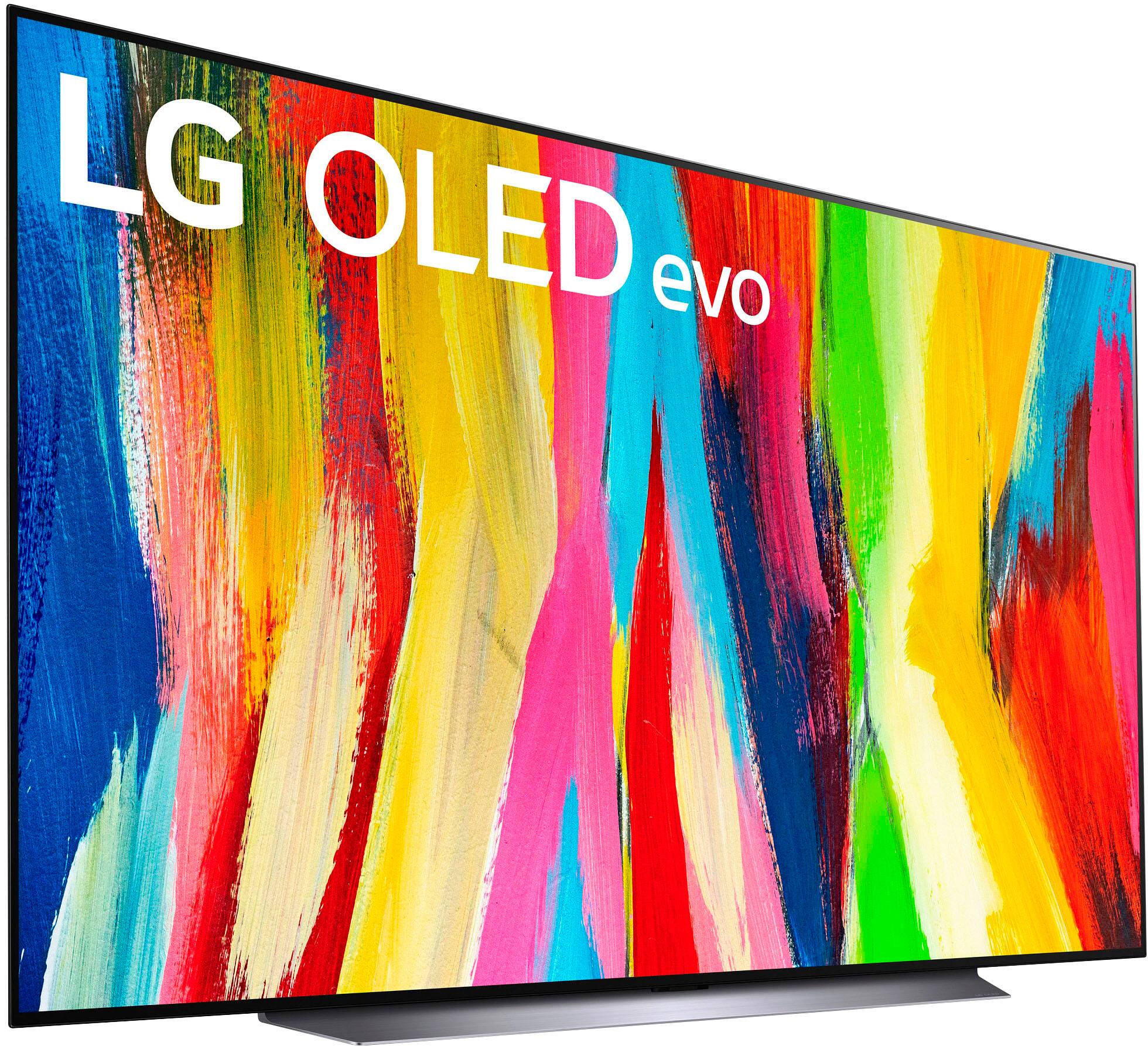 Alt View 21. LG - 83" Class C2 Series OLED evo 4K  UHD Smart webOS TV - Dark Silver.