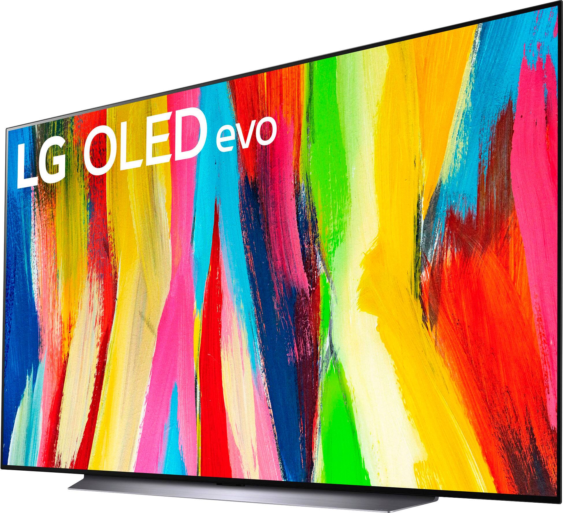 Alt View 22. LG - 83" Class C2 Series OLED evo 4K  UHD Smart webOS TV - Dark Silver.