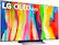 Left. LG - 77" Class C2 Series OLED evo 4K UHD Smart webOS TV - Dark Silver.