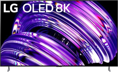 LG - 77" Class Z2 Series OLED 8K UHD Smart webOS TV with Gallery Design - Front_Zoom