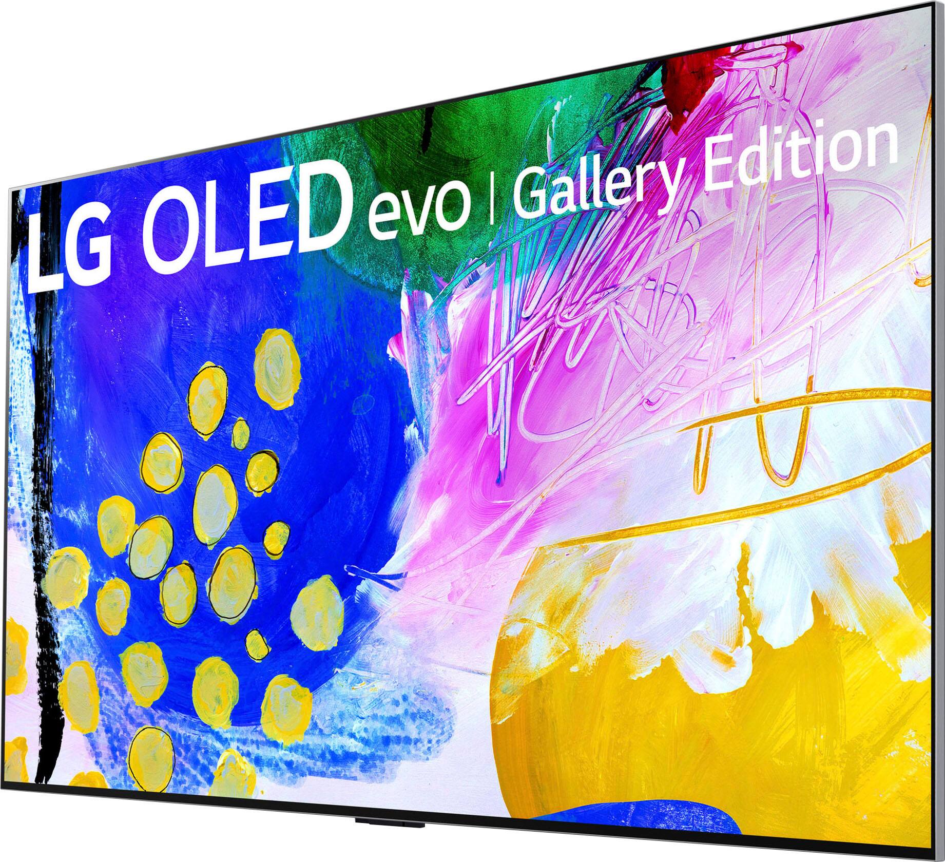 Alt View 17. LG - 65" Class G2 Series OLED evo 4K UHD Smart webOS TV with Gallery Design - Silver.