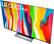 Alt View 3. LG - 55" Class C2 Series OLED evo 4K UHD Smart webOS TV - Dark Silver.