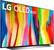 Alt View 21. LG - 48" Class C2 Series OLED evo 4K UHD Smart webOS TV - Dark Silver.
