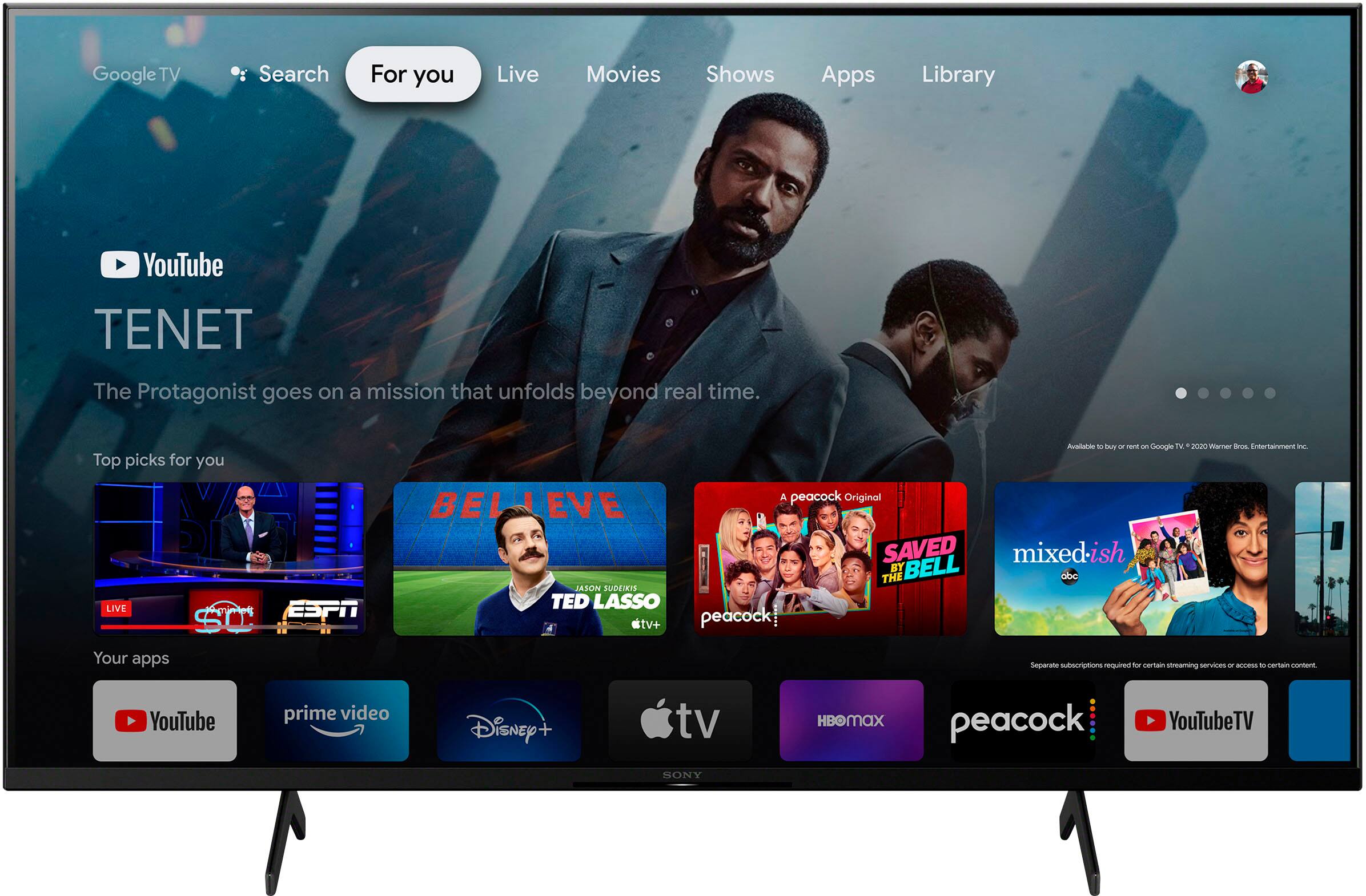 Alt View 12. Sony - 85" Class X80K LED 4K UHD Smart Google TV - Black.