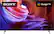 Front. Sony - 75" Class X85K LED 4K UHD Smart Google TV - Black.