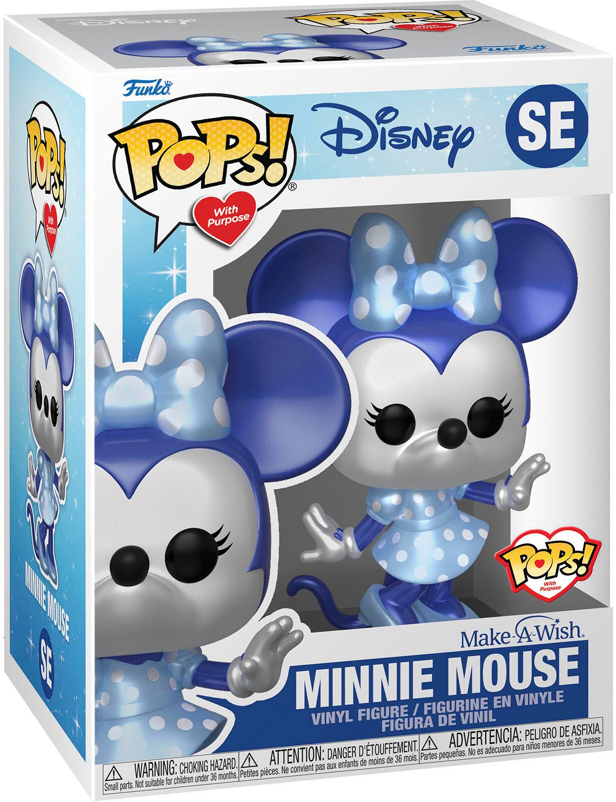Angle. Funko - POP! Disney: Make - A - Wish - Minnie Mouse - Multi.