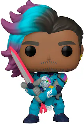 Front. Funko - POP! Games: Borderlands - Paladin Mike.