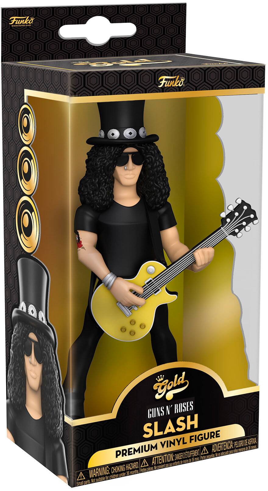 Angle. Funko - Vinyl Gold 5": GnR - Slash w/CH - Multi.