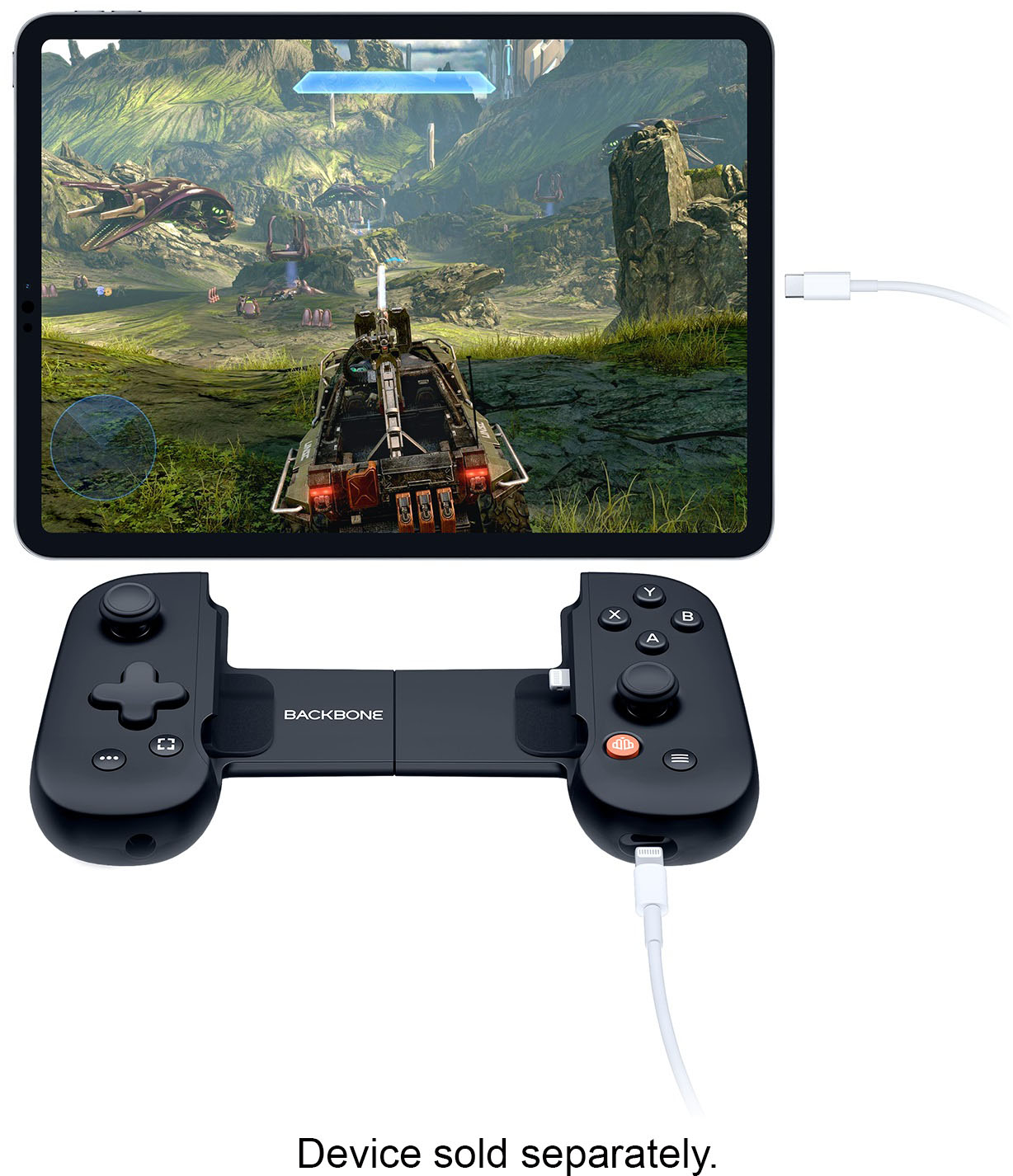 Backbone - One (Lightning) - Mobile Gaming Controller for iPhone - [Includes 1 Month Xbox Game Pass Ultimate] - Black