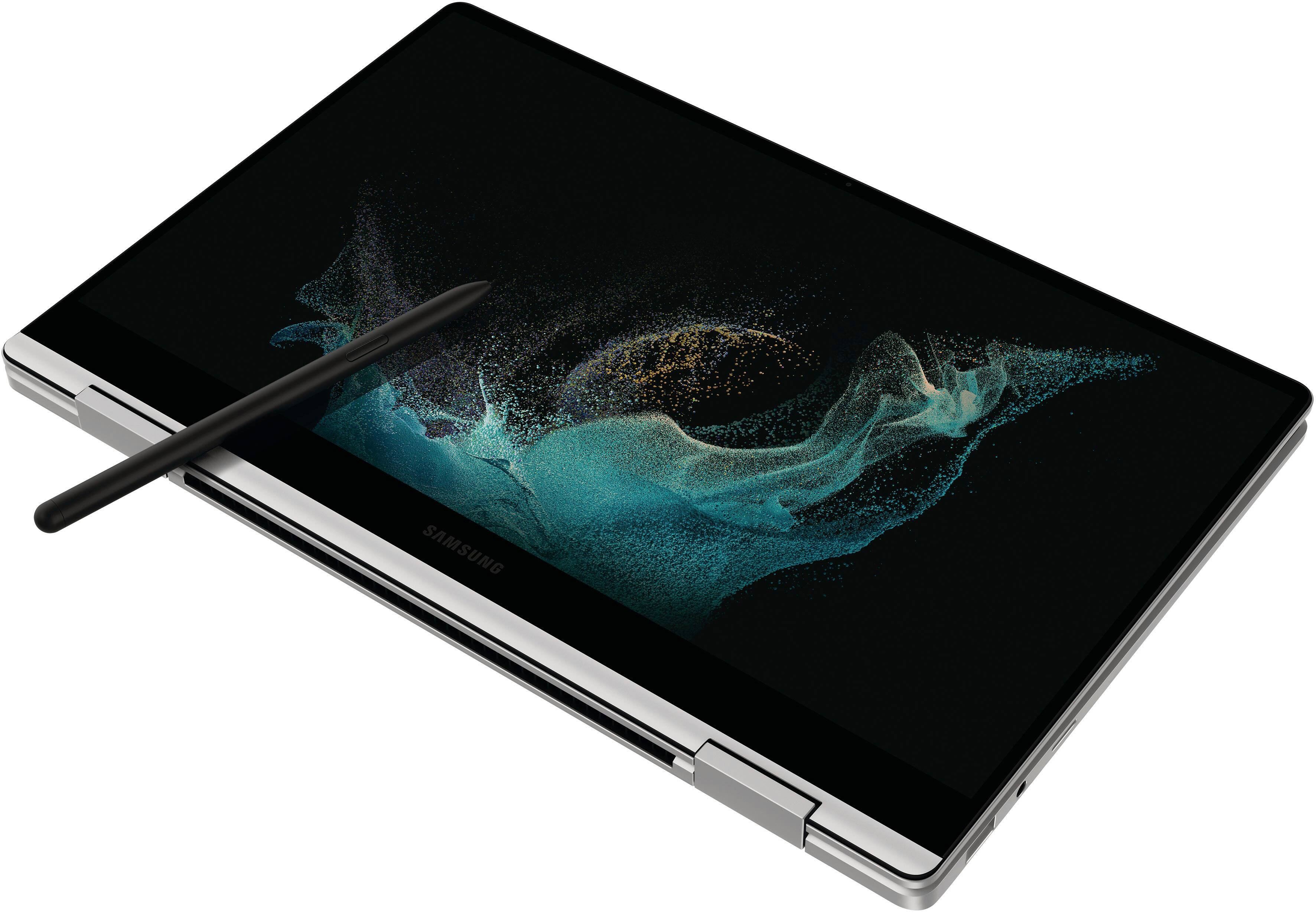 Alt View 14. Samsung - Galaxy Book2 360 13.3" AMOLED Touch Screen  Laptop - Intel 12th Gen Core i7 Evo Platform - 16GB Memory - 512GB SSD.