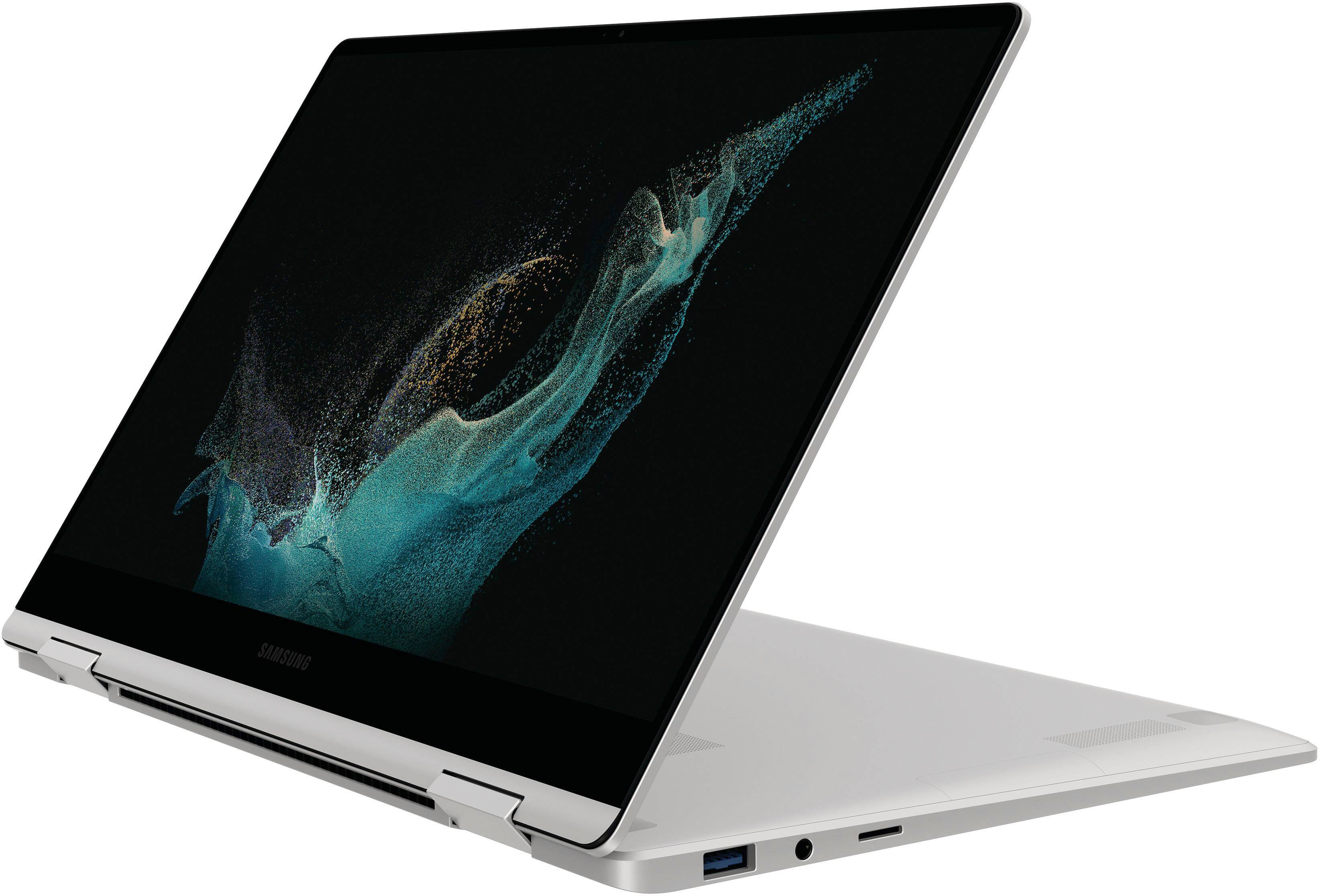 Alt View 15. Samsung - Galaxy Book2 360 13.3" AMOLED Touch Screen  Laptop - Intel 12th Gen Core i7 Evo Platform - 16GB Memory - 512GB SSD.