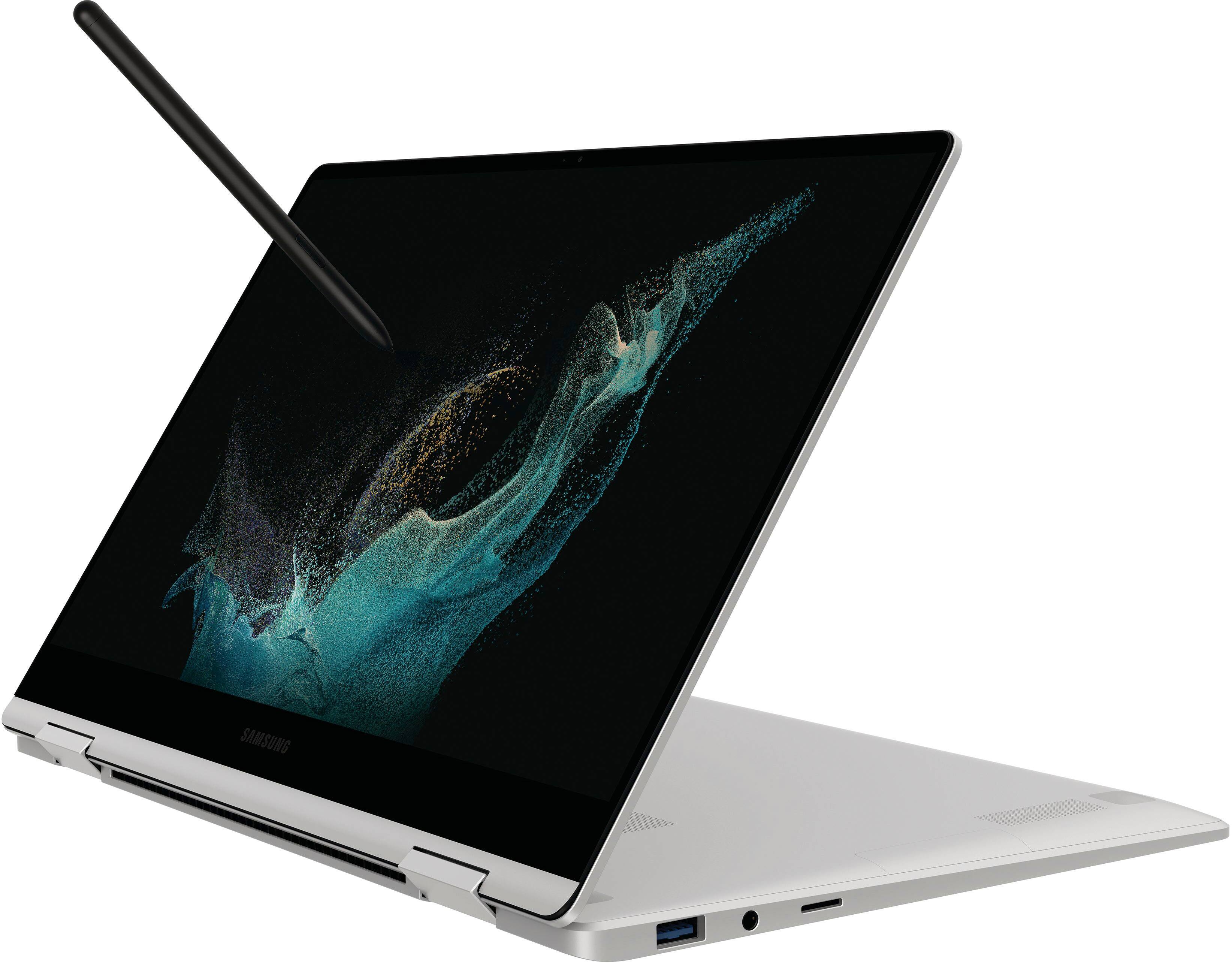Alt View 16. Samsung - Galaxy Book2 360 13.3" AMOLED Touch Screen  Laptop - Intel 12th Gen Core i7 Evo Platform - 16GB Memory - 512GB SSD.