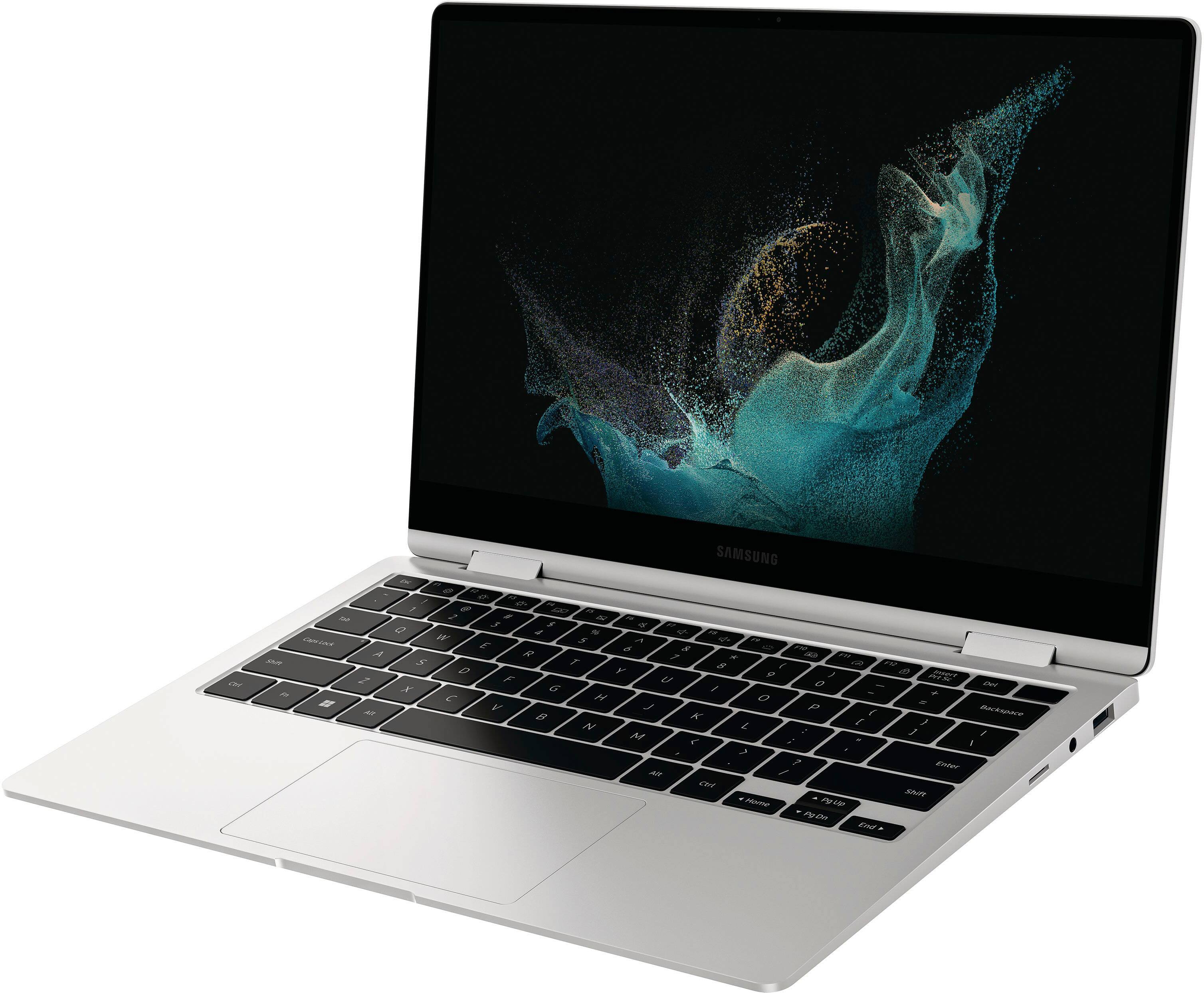 Alt View 33. Samsung - Galaxy Book2 360 13.3" AMOLED Touch Screen Laptop - Intel 12th Gen Core i5 Evo Platform - 8GB Memory - 256GB SSD.