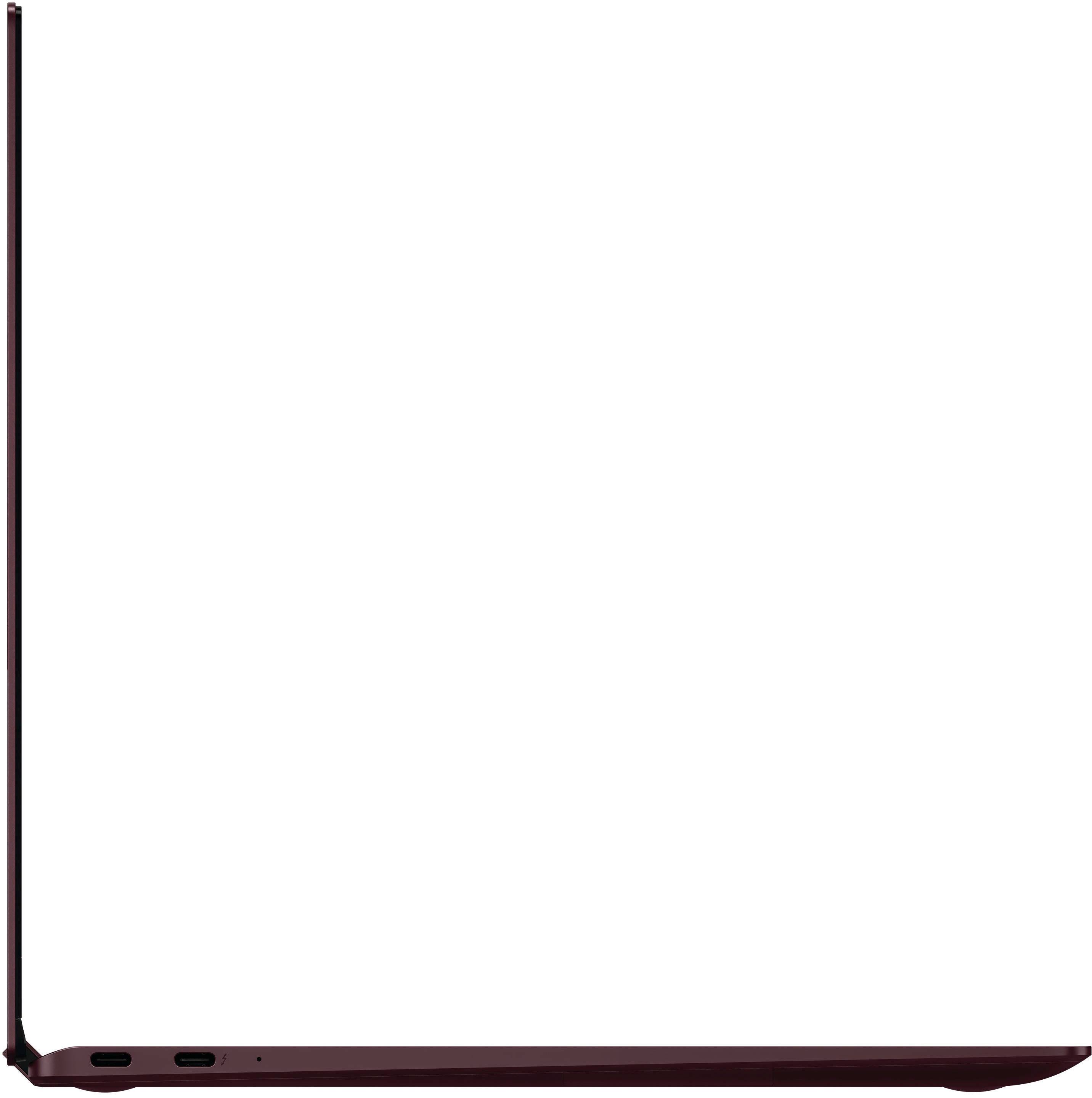 Alt View 31. Samsung - Galaxy Book2 Pro 360 2-in-1 15.6” AMOLED Touch Screen Laptop - Intel 12th Gen Evo Core i7 - 16GB DDR5 Memory – 1TB SSD - Burgundy.