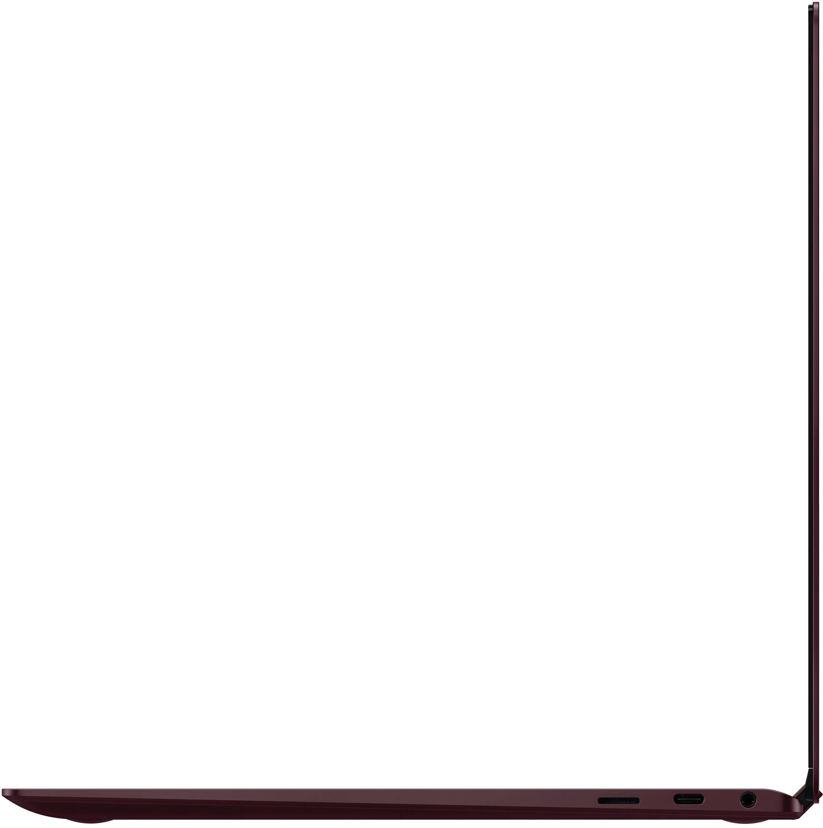 Alt View 33. Samsung - Galaxy Book2 Pro 360 2-in-1 15.6” AMOLED Touch Screen Laptop - Intel 12th Gen Evo Core i7 - 16GB DDR5 Memory – 1TB SSD - Burgundy.