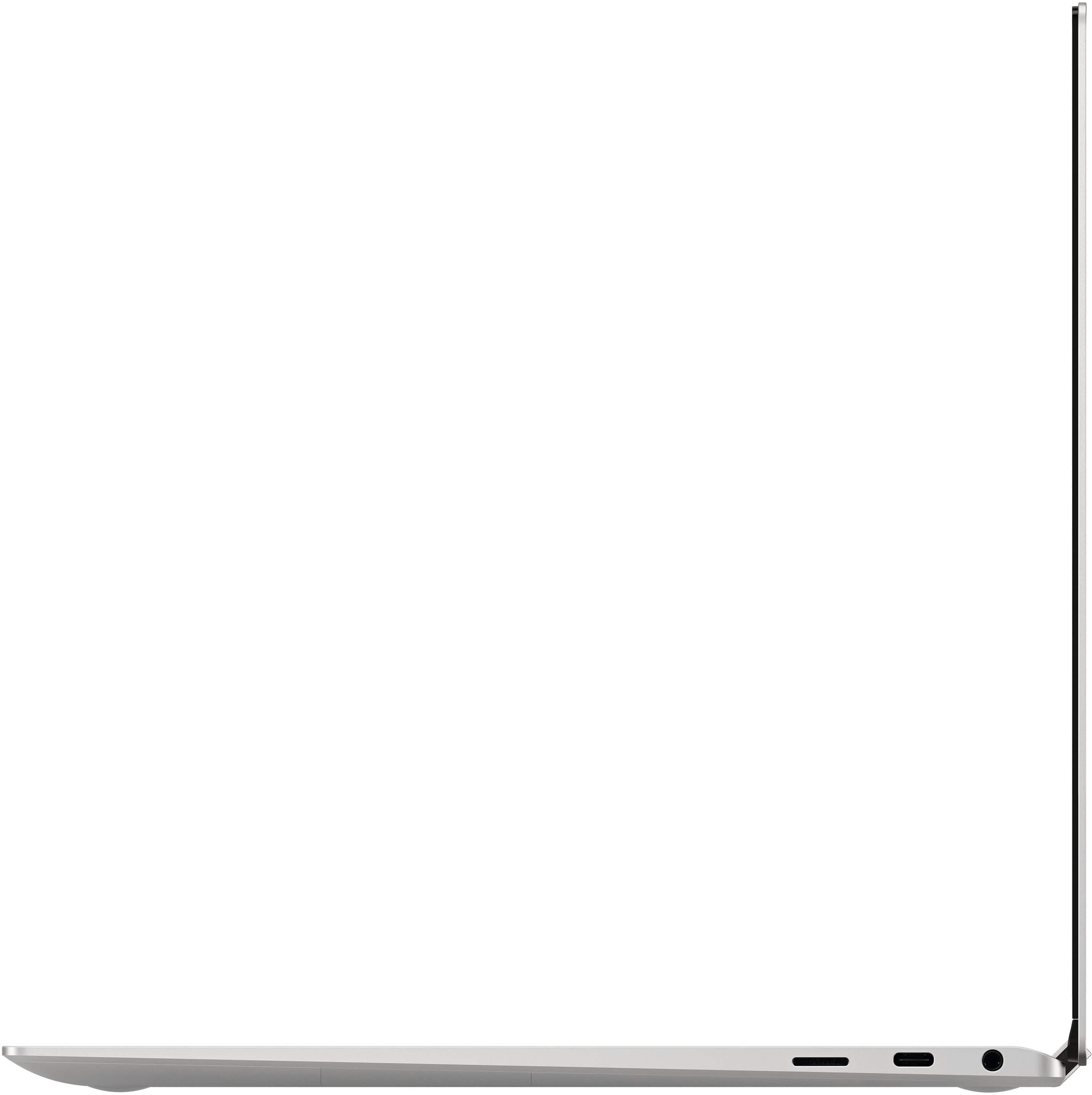 Alt View 33. Samsung - Galaxy Book2 Pro 360 2-in-1 15.6” AMOLED Touch Screen Laptop - Intel 12th Gen Evo Core i7 - 16GB DDR5 Memory – 1TB SSD - Silver.