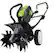 Alt View 11. Greenworks - 10 " 80 Volt Cultivator/Tiller (2Ah battery & charger included) - Black.