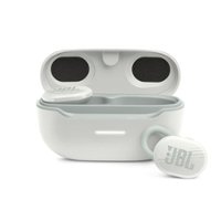 JBL - Endurance Race Waterproof True Wireless Sport Earbud Headphones - White - Front_Zoom
