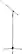 Angle Standard. Quik Lok - Professional Microphone Stand - Black.