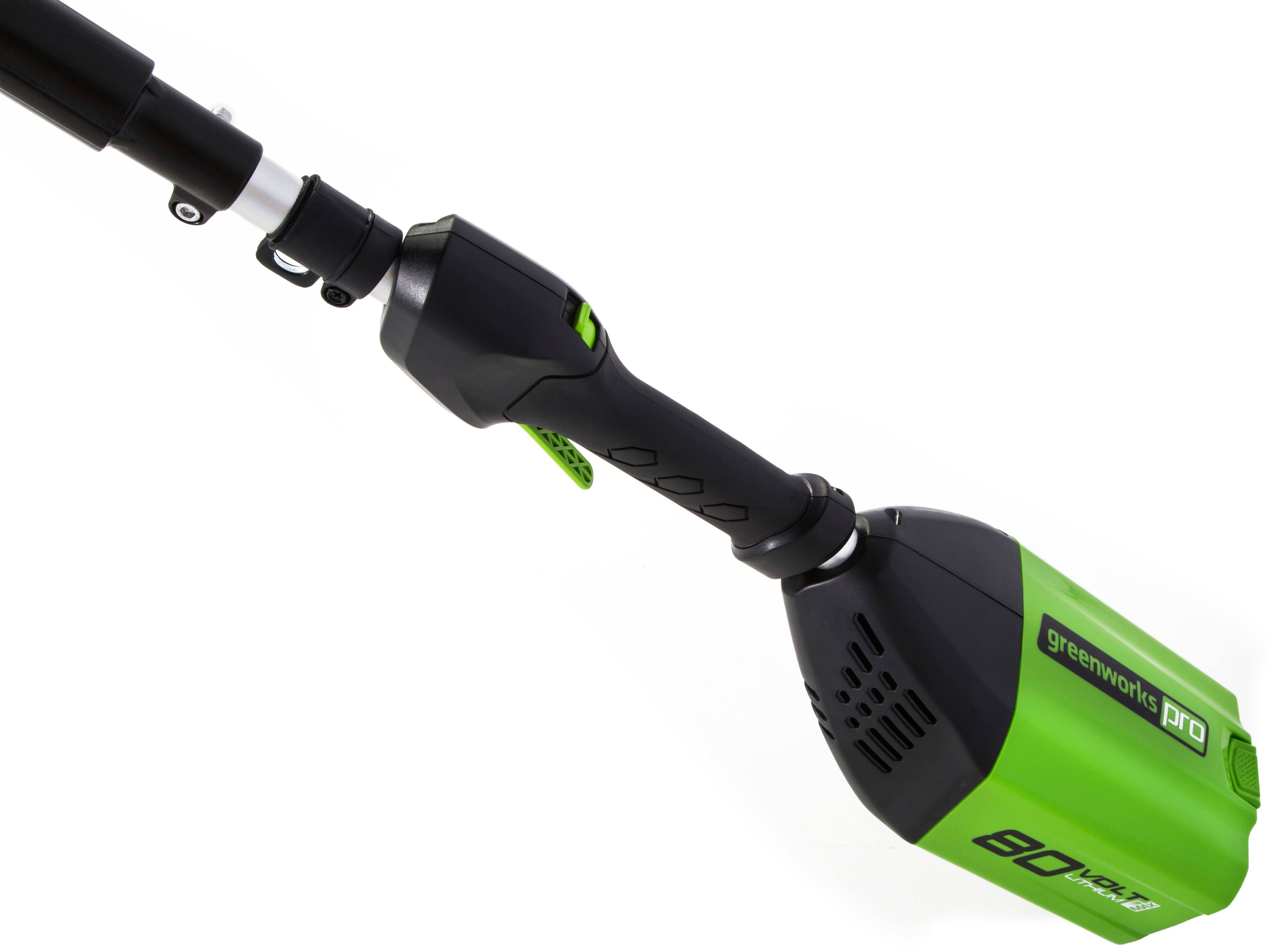 Best Buy Greenworks 20 in. 80Volt Pole Hedge Trimmer w/2.0 Ah Battery