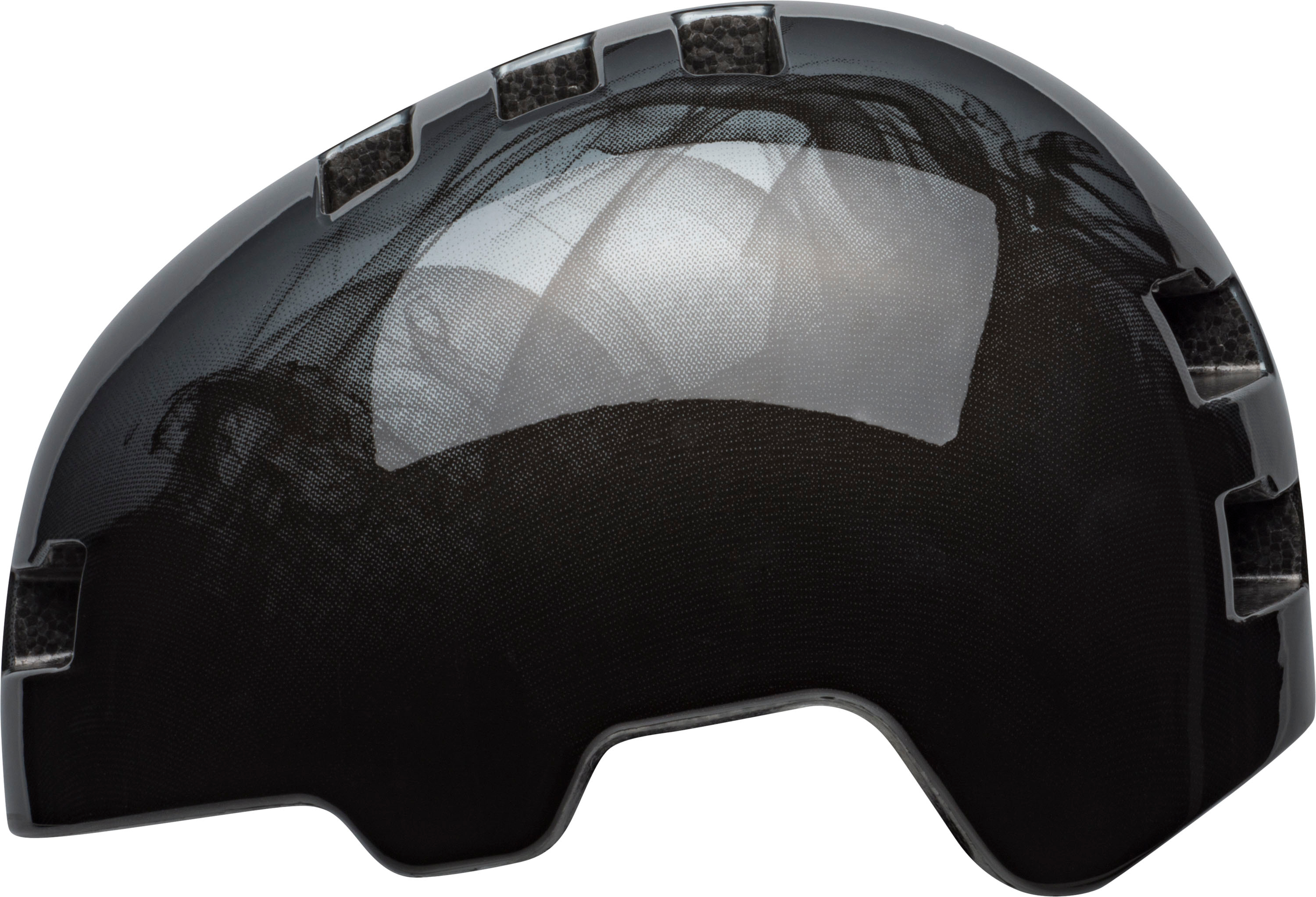 Left View: Bell - Focus Multi-Sport Helmet - Youth - Black