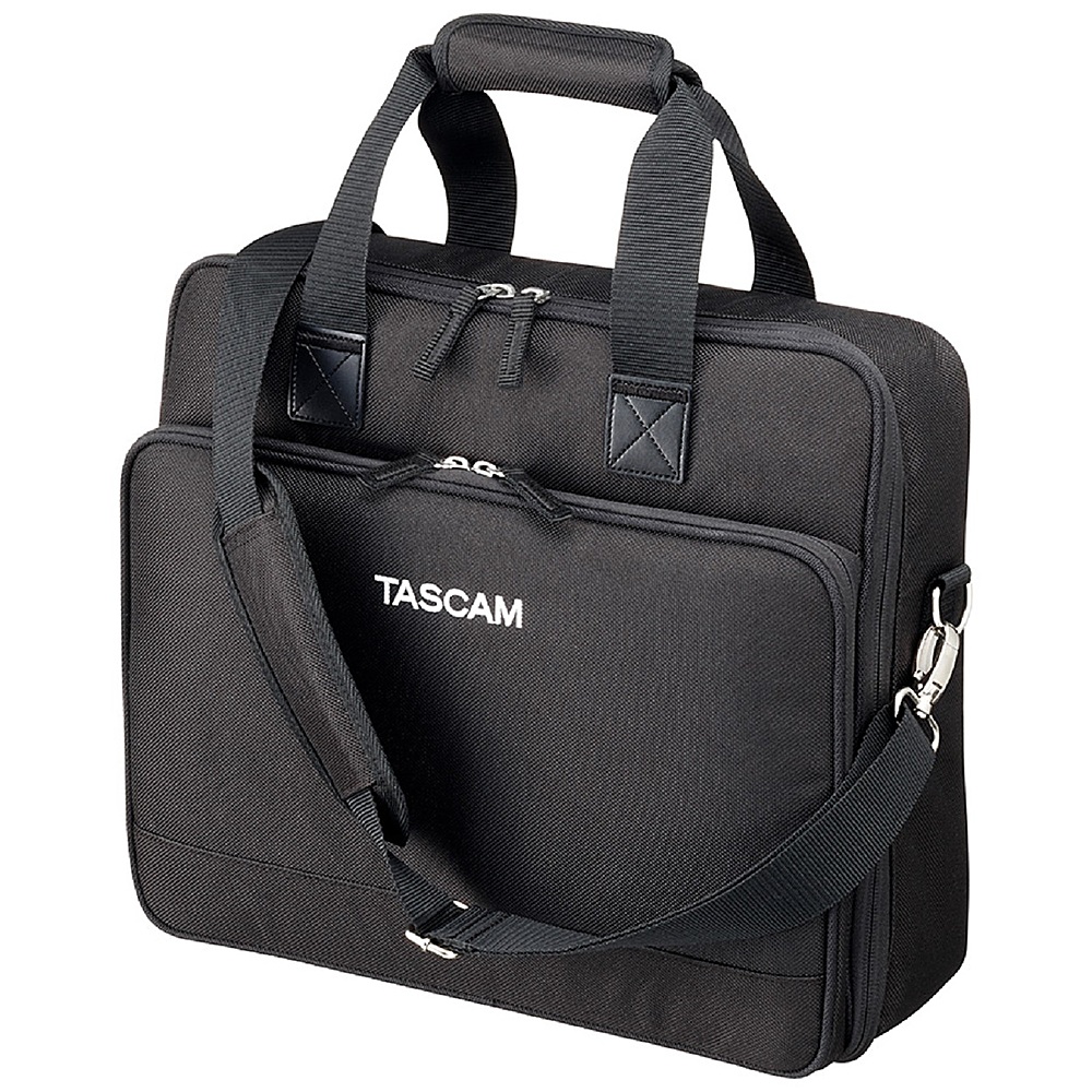 Left View: TASCAM - Mixcast Carrying Bag - Black