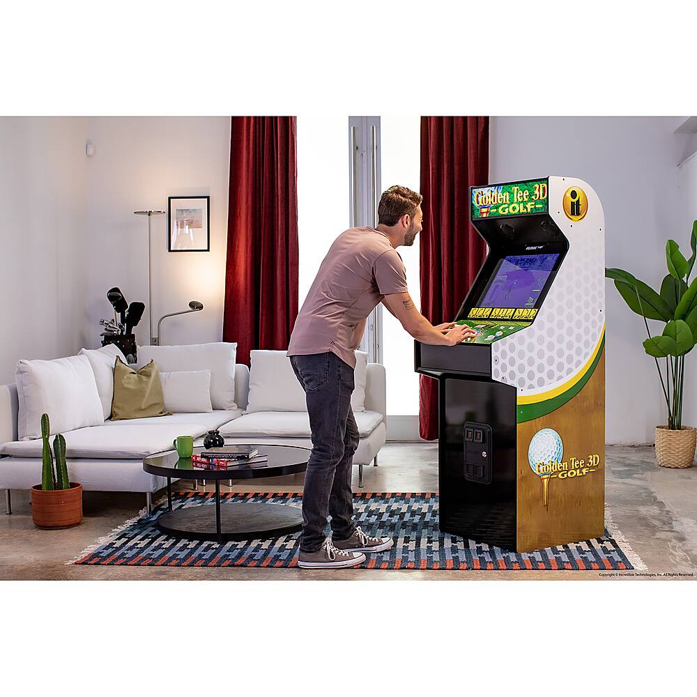 Golden Tee Complete Video Golf Game  Worldwide Golden Tee Golf Video Arcade  Machine Delivery From BMI Gaming