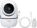 Alt View 11. MOBI - Cam HDX Smart HD Pan & Tilt Wi-Fi Baby Monitoring Camera with 2-way Audio and Powerful Night Vision 3-Pack - White.