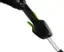 Alt View 11. Greenworks - 80V 16" Cutting Diameter  Brushless Straight Shaft Grass Trimmer 2.0 Ah Battery and Rapid Charger - Black/Green.