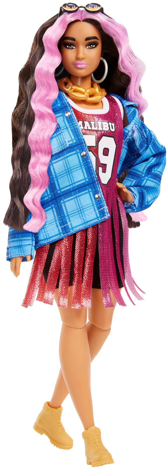 Best Buy: Barbie Extra Doll Basketball Jersey HDJ46