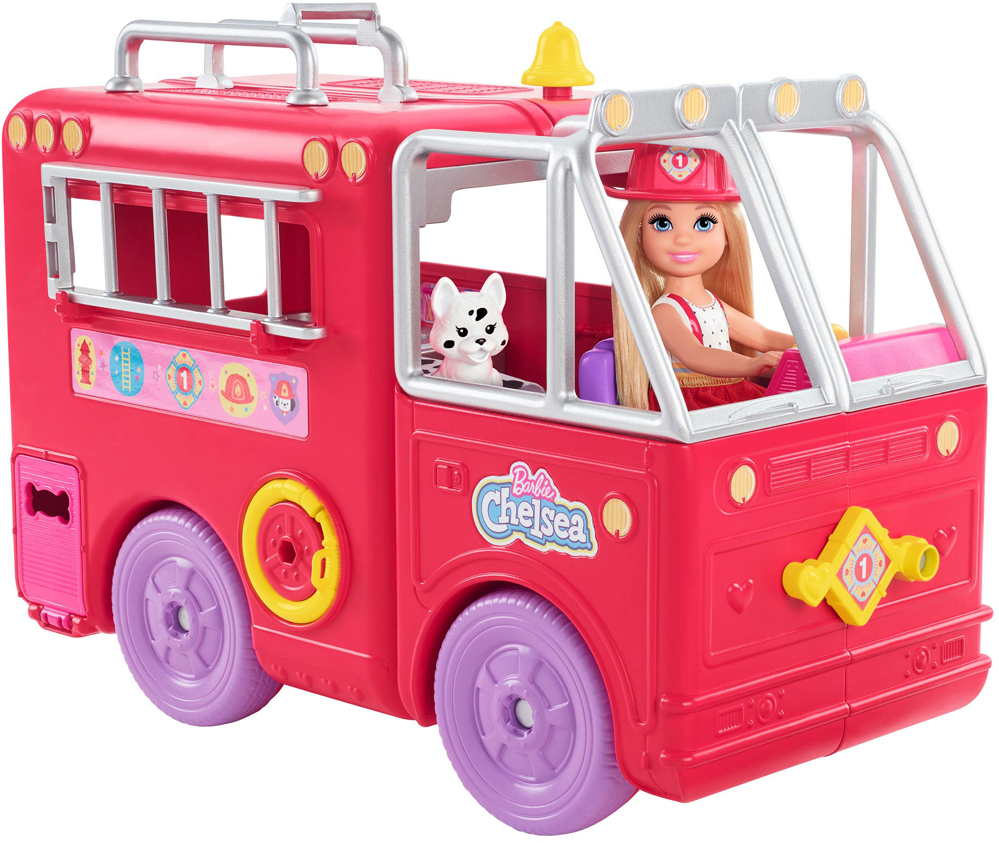 Barbie Chelsea Fire Truck Playset Red - Buy