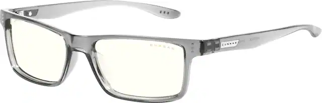 Front. GUNNAR - Blue Light Reading Glasses - Vertex +2.5 - Gray Crystal.
