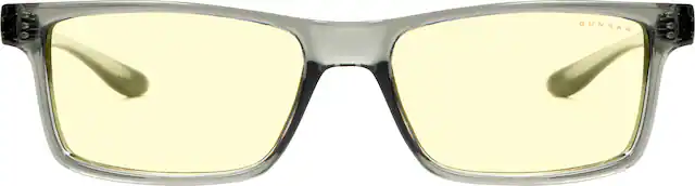 Front. GUNNAR - Blue Light Reading Glasses - Vertex +3.0 - Gray Crystal.