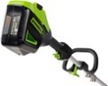 Angle. Greenworks - 80-Volt 8-Inch Cutting Diameter Brushless Straight Shaft Edger (Battery Not Included) - Green.