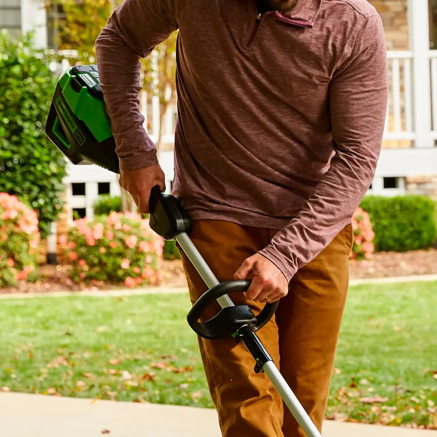 Alt View 22. Greenworks - 80-Volt 8-Inch Cutting Diameter Brushless Straight Shaft Edger (Battery Not Included) - Green.