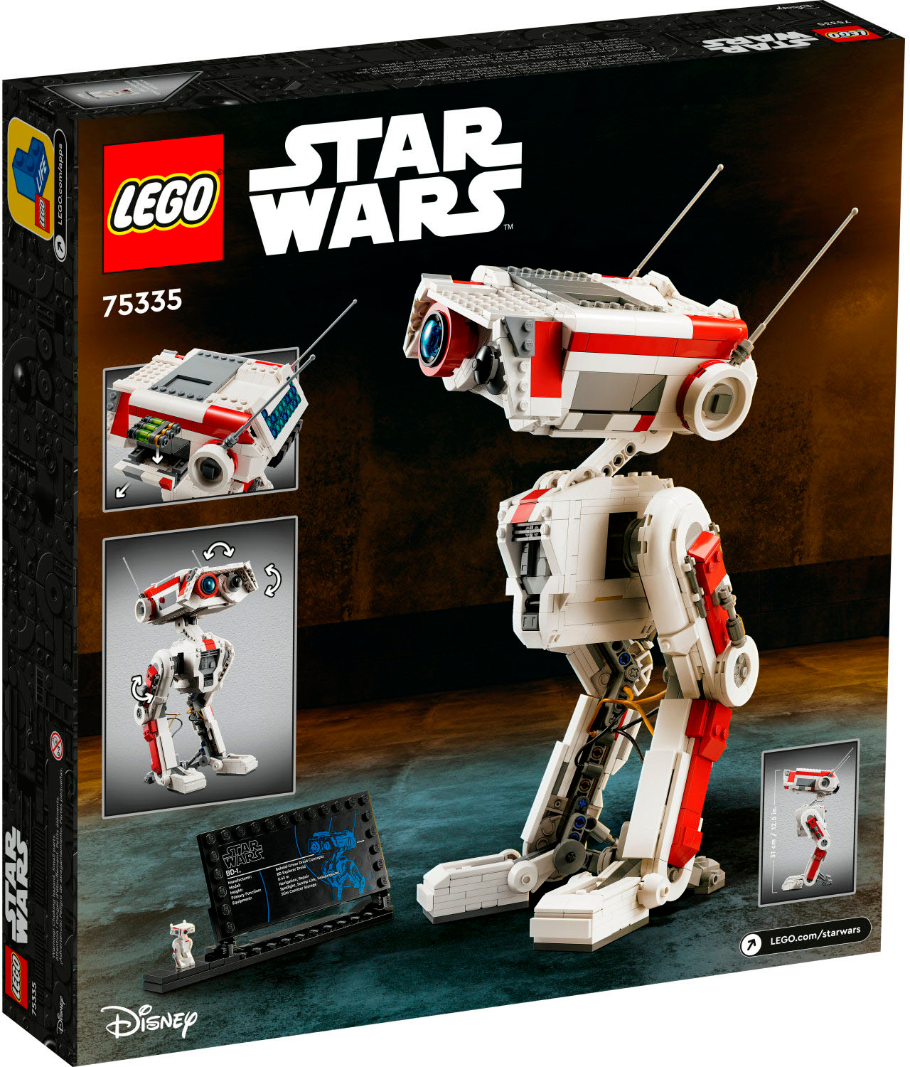 Best Buy: LEGO Star Wars BD-1 75335 Toy Building Kit (1,062 Pieces